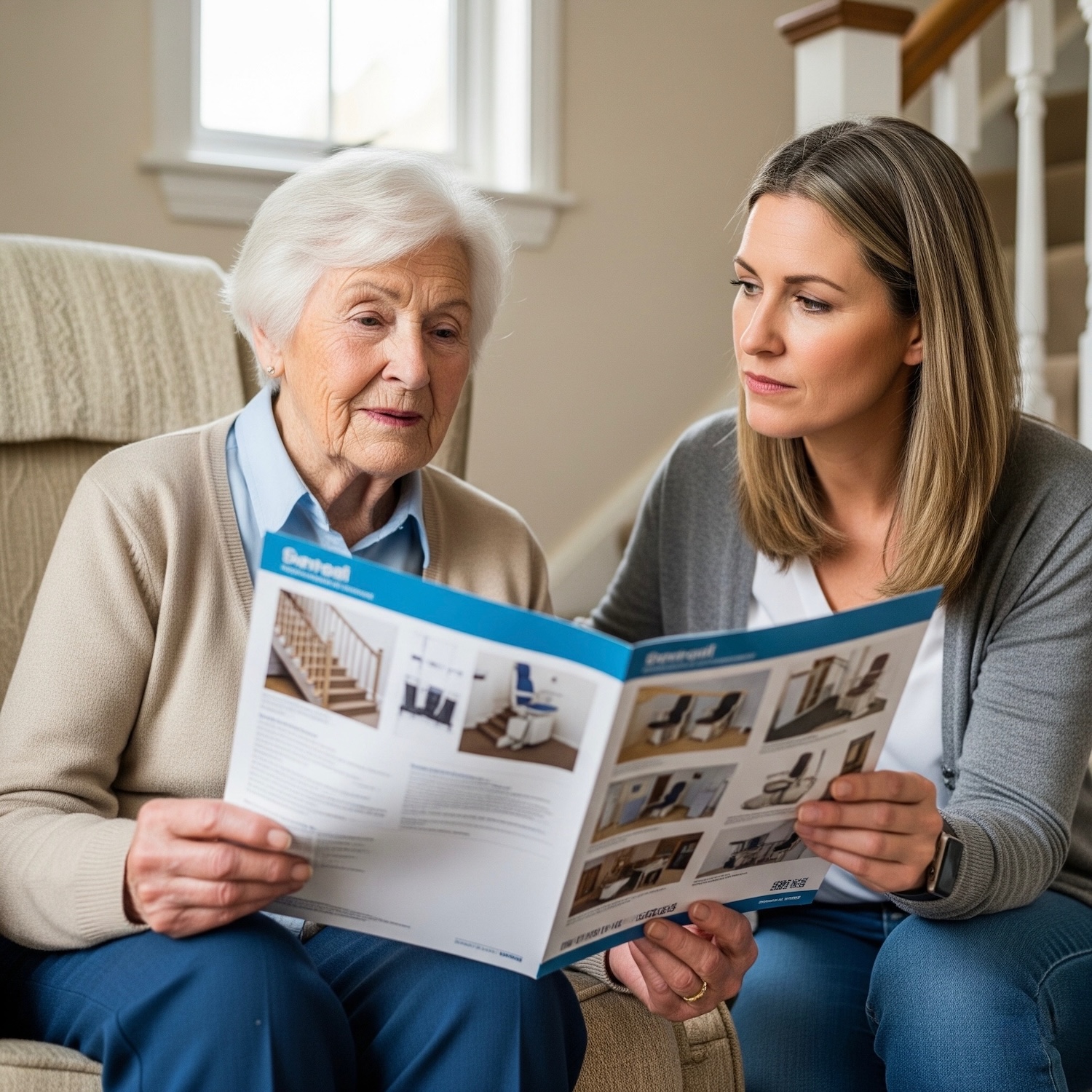 Kostenlose Treppenlift Beratung Deriano